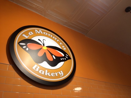 La Monarca Bakery Sign